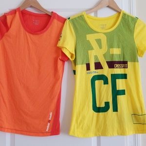 Women CrossFit t-shirts - 2 shirts size small